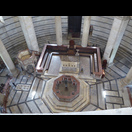 Von der Galerie des Baptisteriums